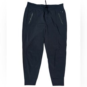 Athleta Black Drawstring Jogger Track Pants